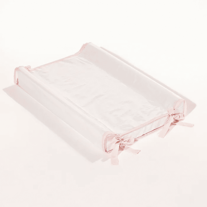 Trocador Rosa em Formato anatômico/concha com Capa Plástica Removível Trocador Rosa em Formato anatômico/concha com Capa Plástica Removível