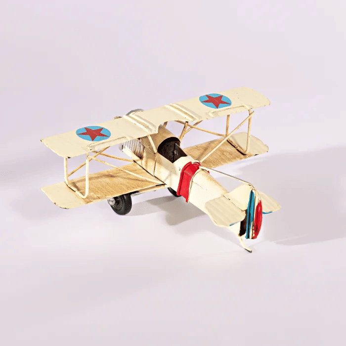Avião Decorativo Branco Avião Decorativo Branco