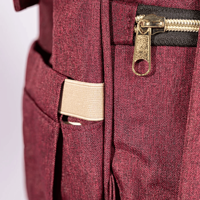 Bolsa Mochila Maternidade Premium Bordô Bolsa Mochila Maternidade Premium Bordô