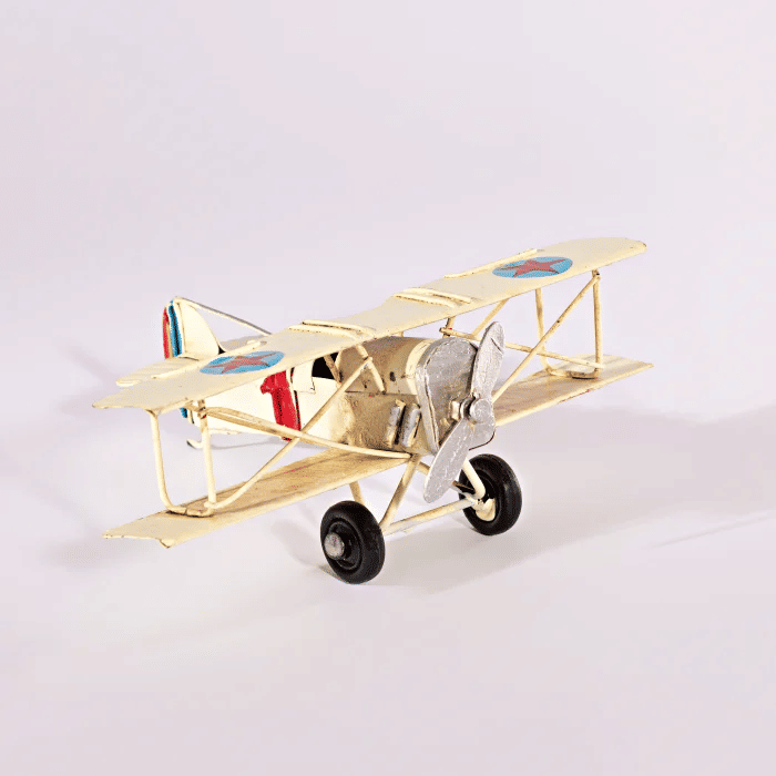 Avião Decorativo Branco Avião Decorativo Branco
