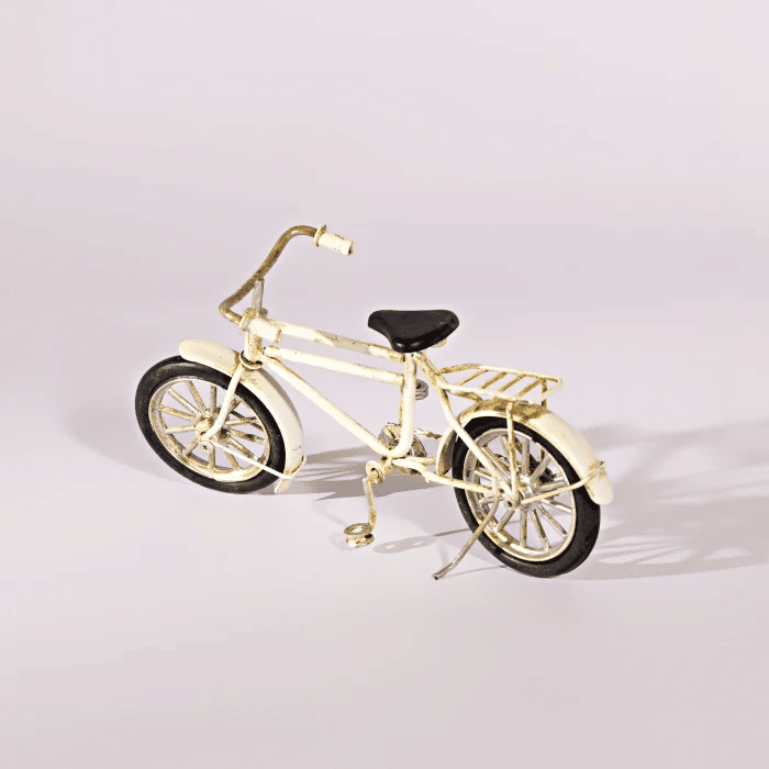 Bicicleta Decorativa Branca Bicicleta Decorativa Branca