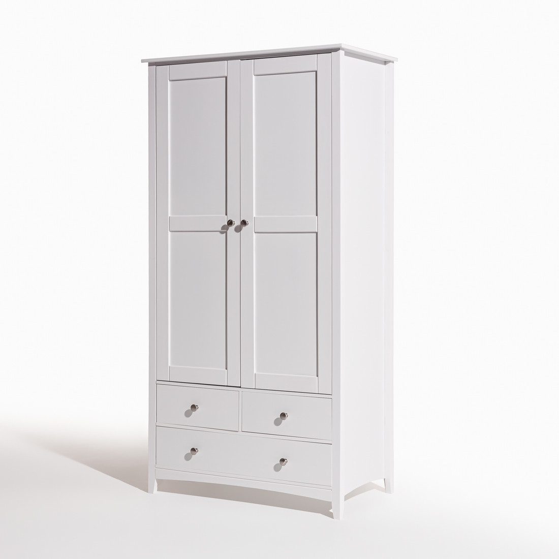 Roupeiro Lumo 2 portas e 3 gavetas Branco Roupeiro Lumo 2 portas e 3 gavetas Branco