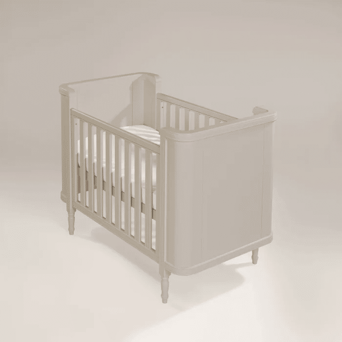 Berço Americano Toy 2 em 1 na Cor Bege Classico