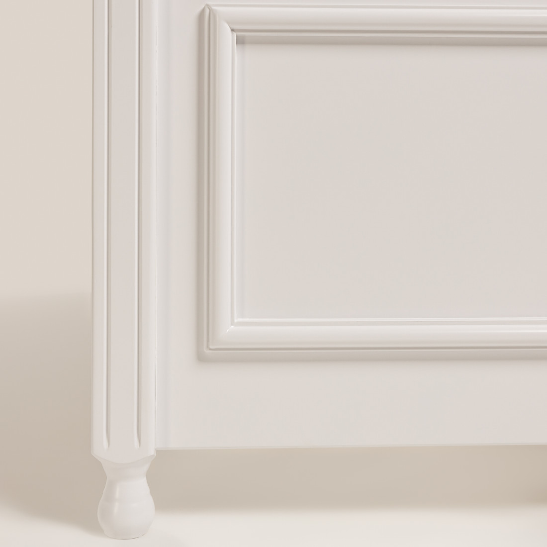 Berço Americano Feliz 2 em 1 Branco Fosco com Palha Mel Berço Americano Feliz 2 em 1 Branco Fosco com Palha Mel