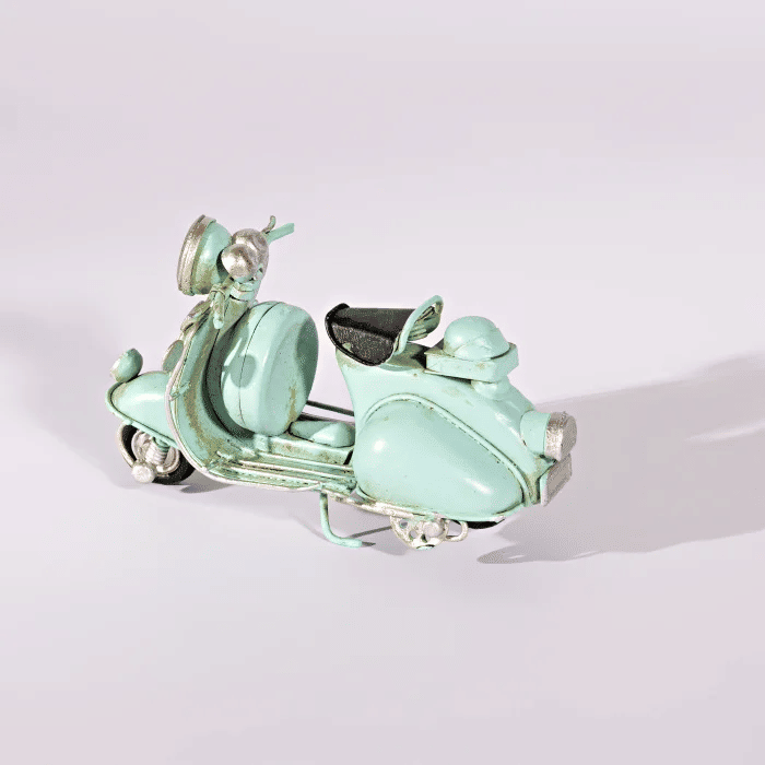 Scooter Decorativa Verde Scooter Decorativa Verde