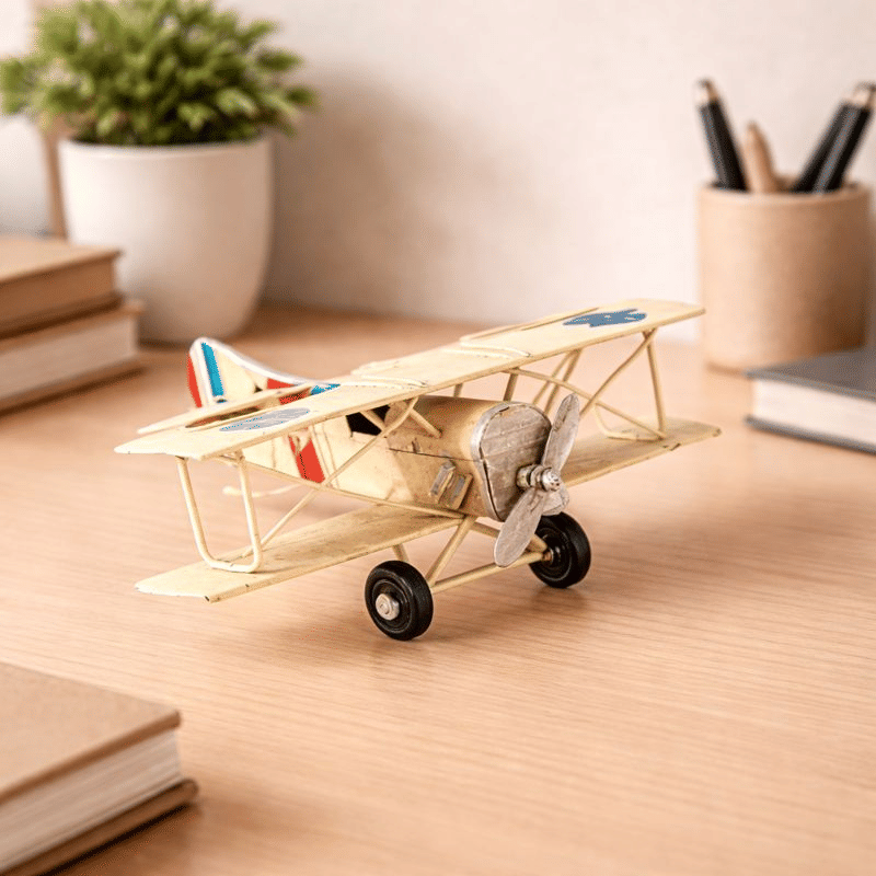 Avião Decorativo Branco Avião Decorativo Branco