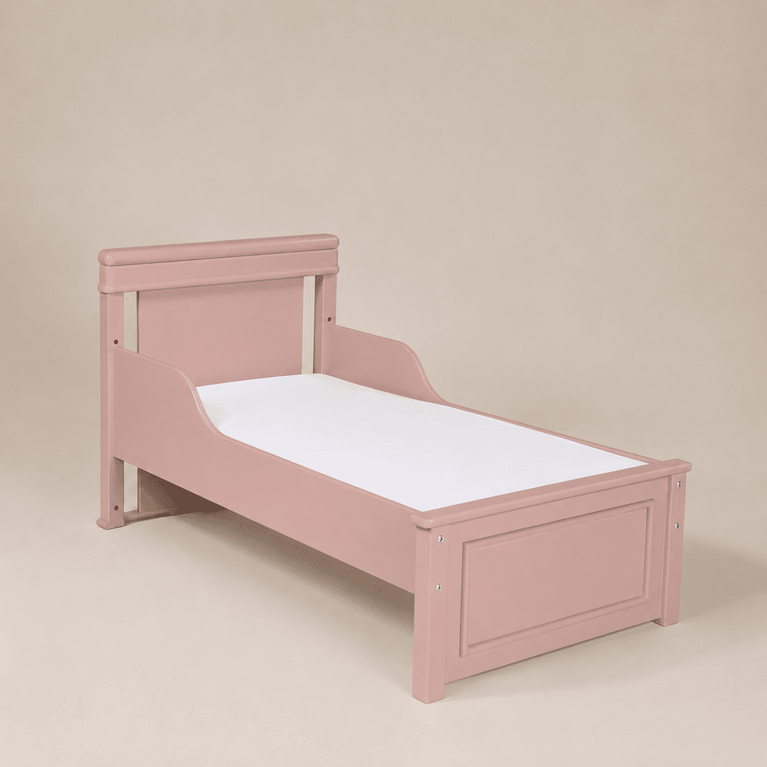 Berço Americano Encanto 2 em 1 de Rodinhas na Cor Rosa Soft Berço Americano Encanto 2 em 1 de Rodinhas na Cor Rosa Soft