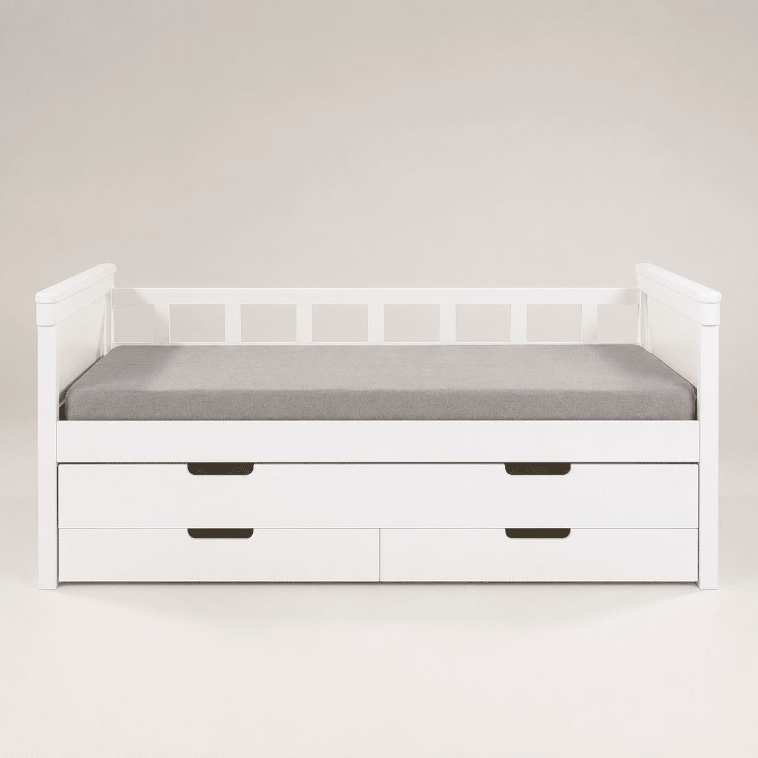 Sofá Cama Encanto com Cama Auxiliar Branco Sofá Cama Encanto com Cama Auxiliar Branco