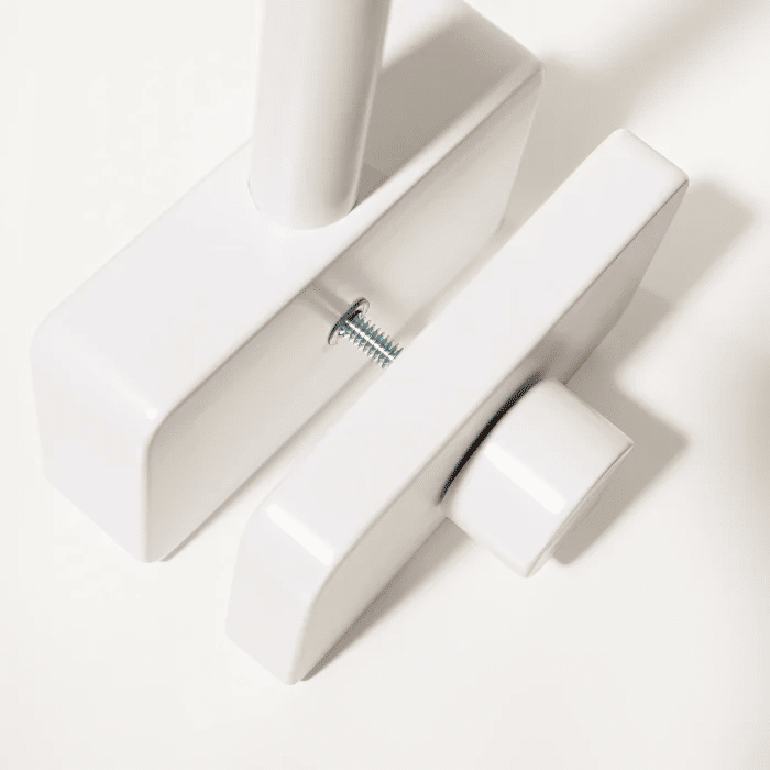 Suporte de Berço para Mobile em Madeira Branco Suporte de Berço para Mobile em Madeira Branco