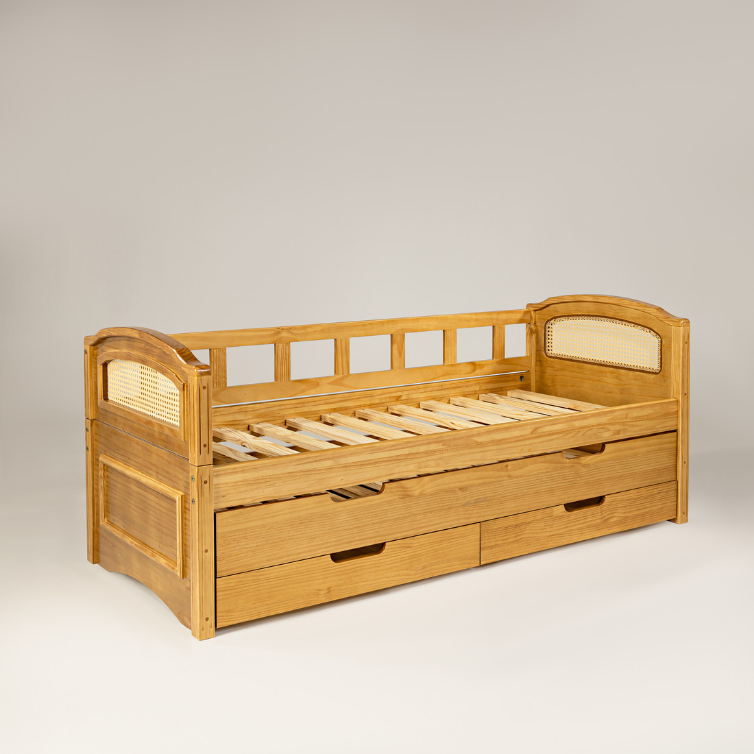 Sofá Cama com Cama Auxiliar Feliz Mel