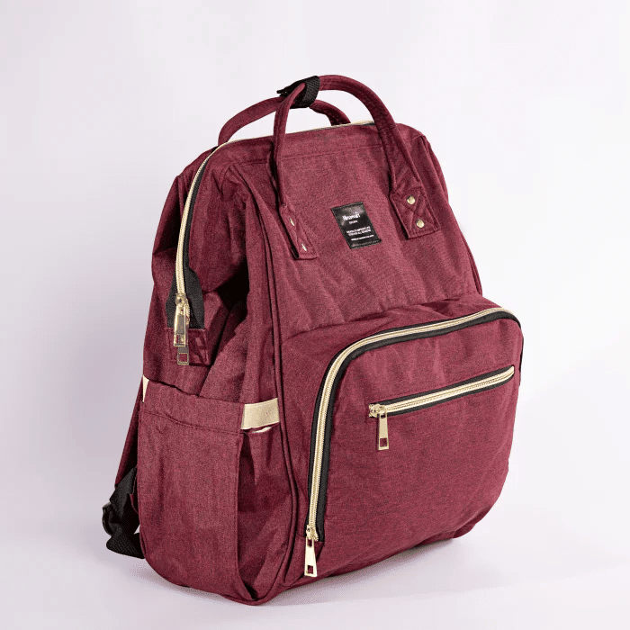 Bolsa Mochila Maternidade Premium Bordô Bolsa Mochila Maternidade Premium Bordô