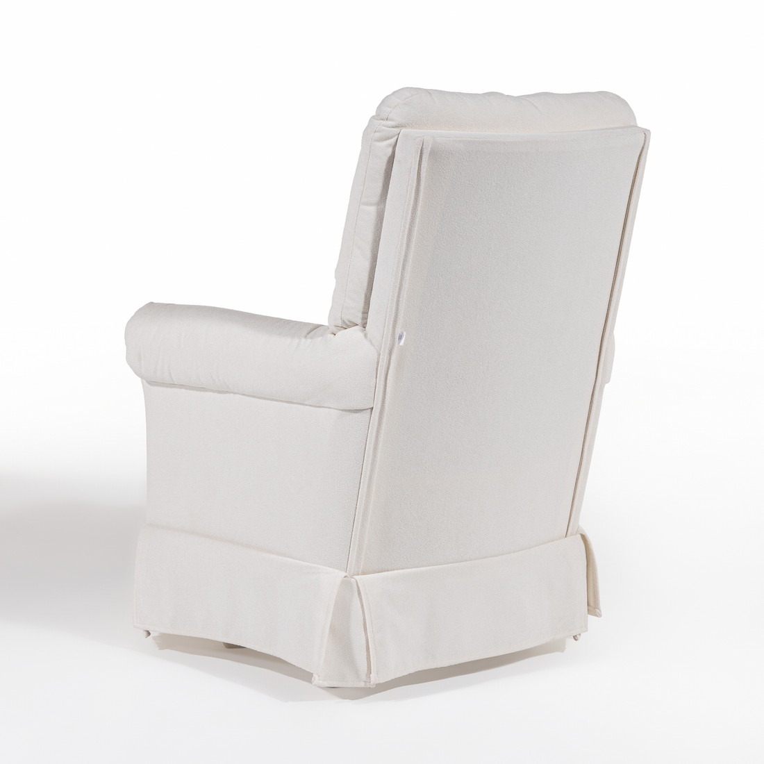 Poltrona de Amamentação Mommy com Balanço Bouclé Branco