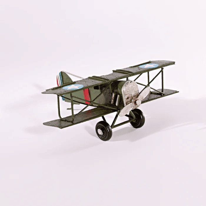 Avião Decorativo Verde Avião Decorativo Verde