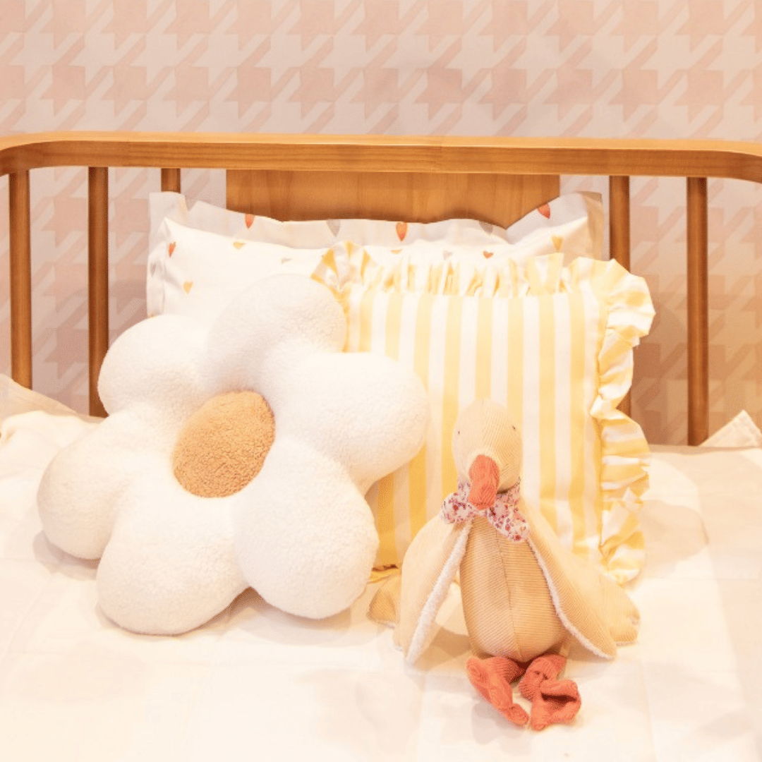 Almofada Decorativa Margarida Artesanal