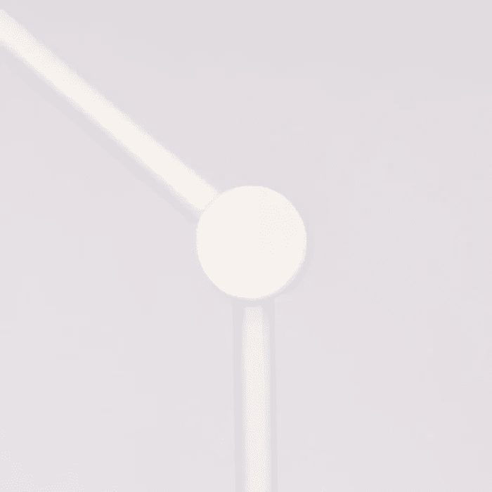 Suporte de Berço para Mobile em Madeira Branco