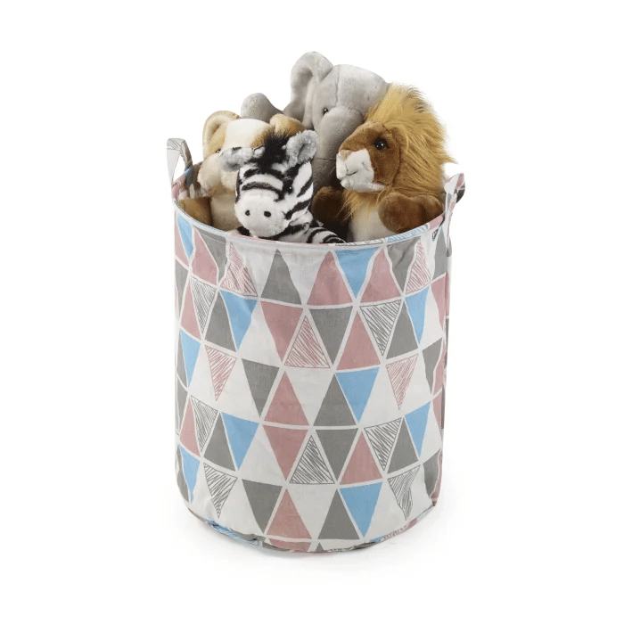 Cesto Organizador Triângulos Coloridos Cesto Organizador Triângulos Coloridos