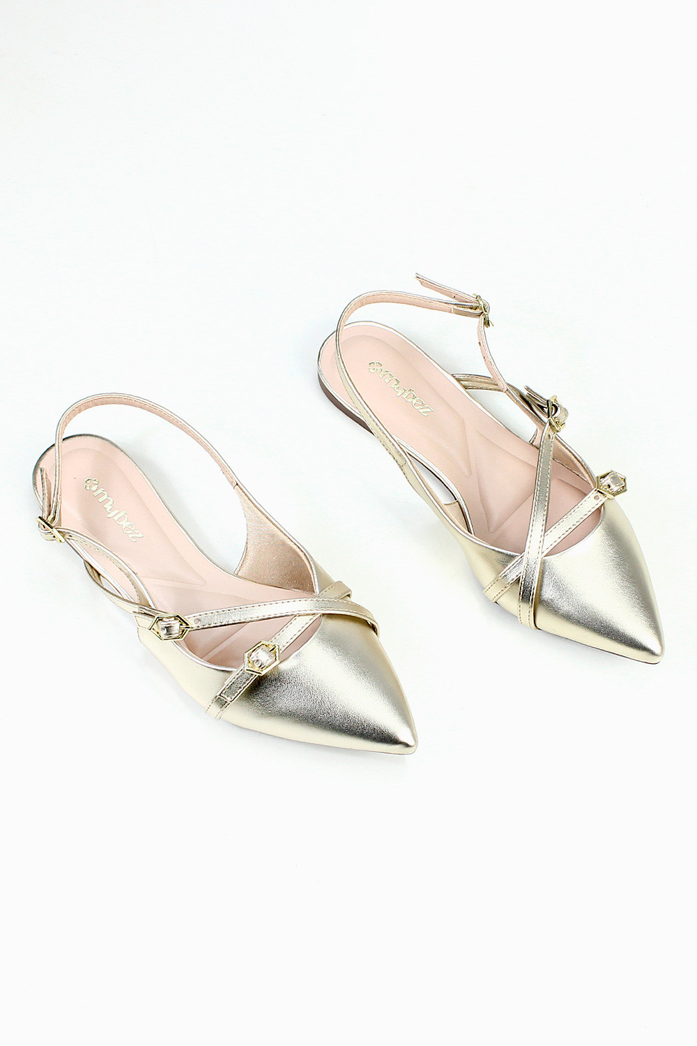 Slingback Mybez Aurora com Bico Fino