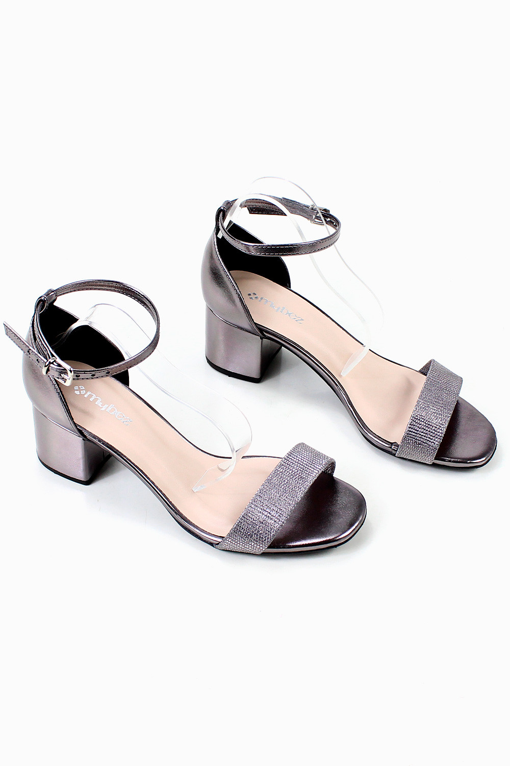 Sandália Mybez Fiorella com Salto Bloco Elegante