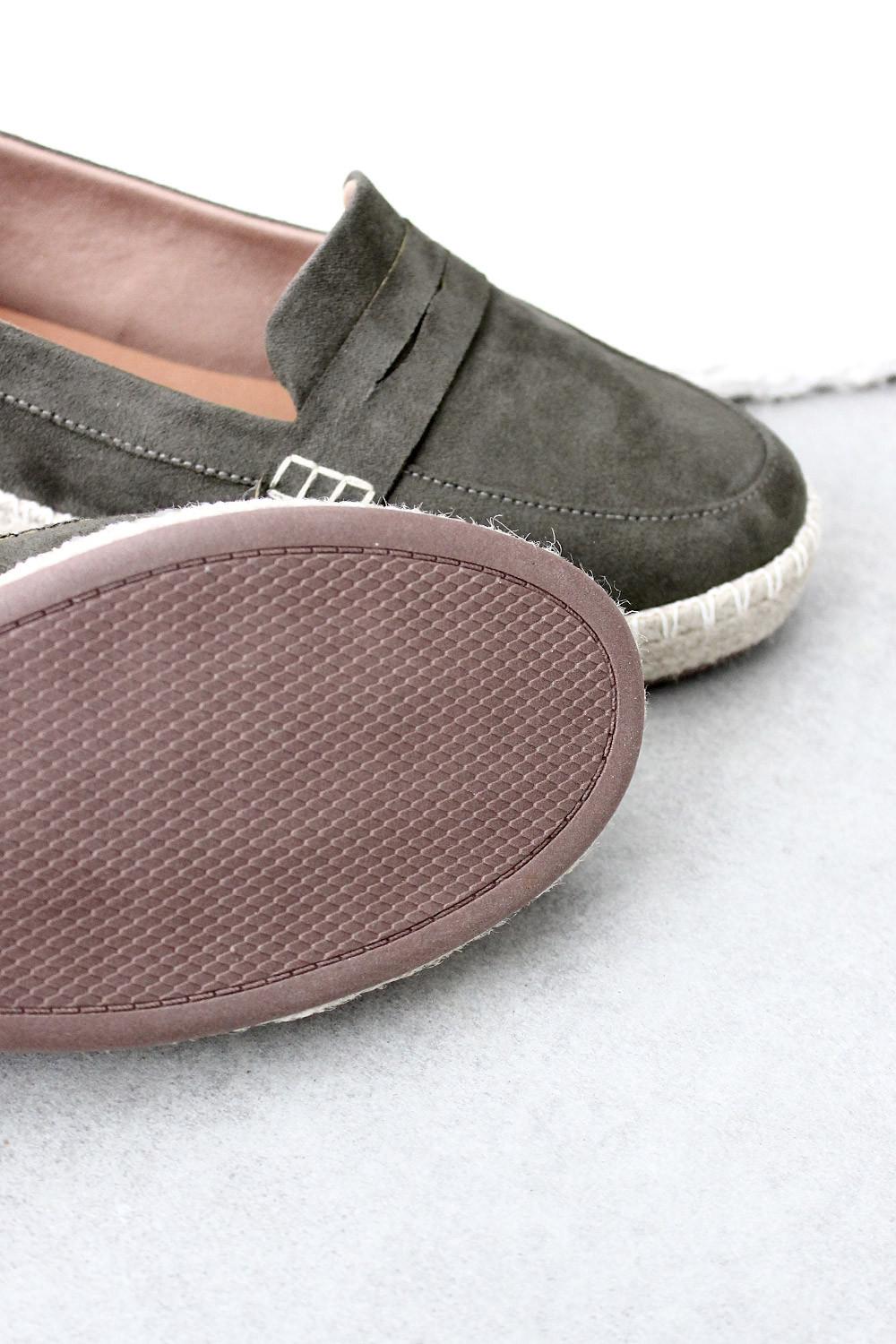 Alpargata Mybez Tayla em Camurça com Solado de Corda 2cm