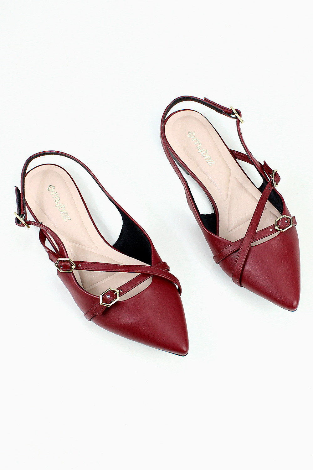 Slingback Mybez Aurora com Bico Fino