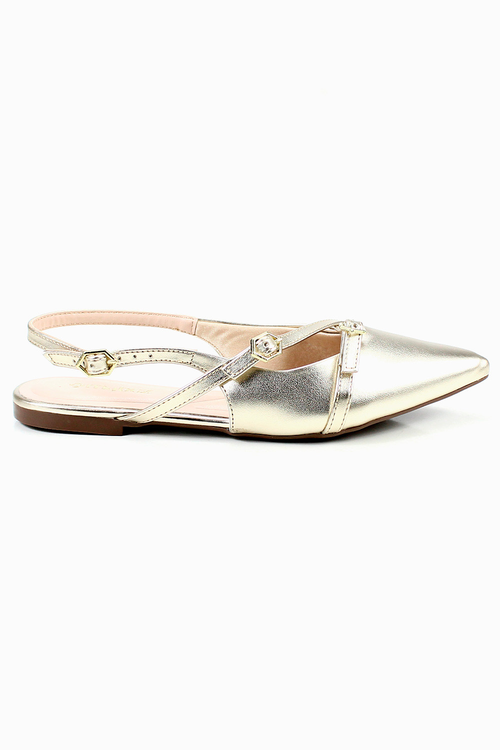 Slingback Mybez Aurora com Bico Fino