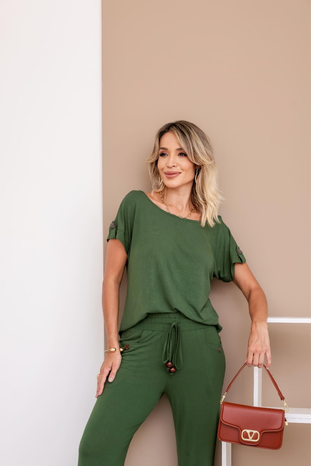 Conjunto Teodora Verão Verde
