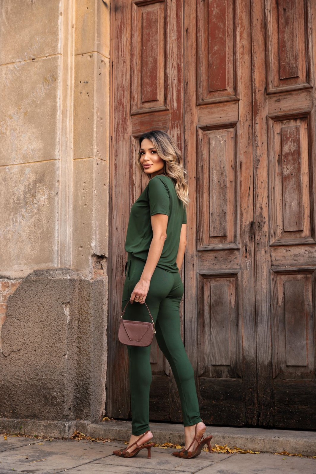 Conjunto Erika Confort Verde