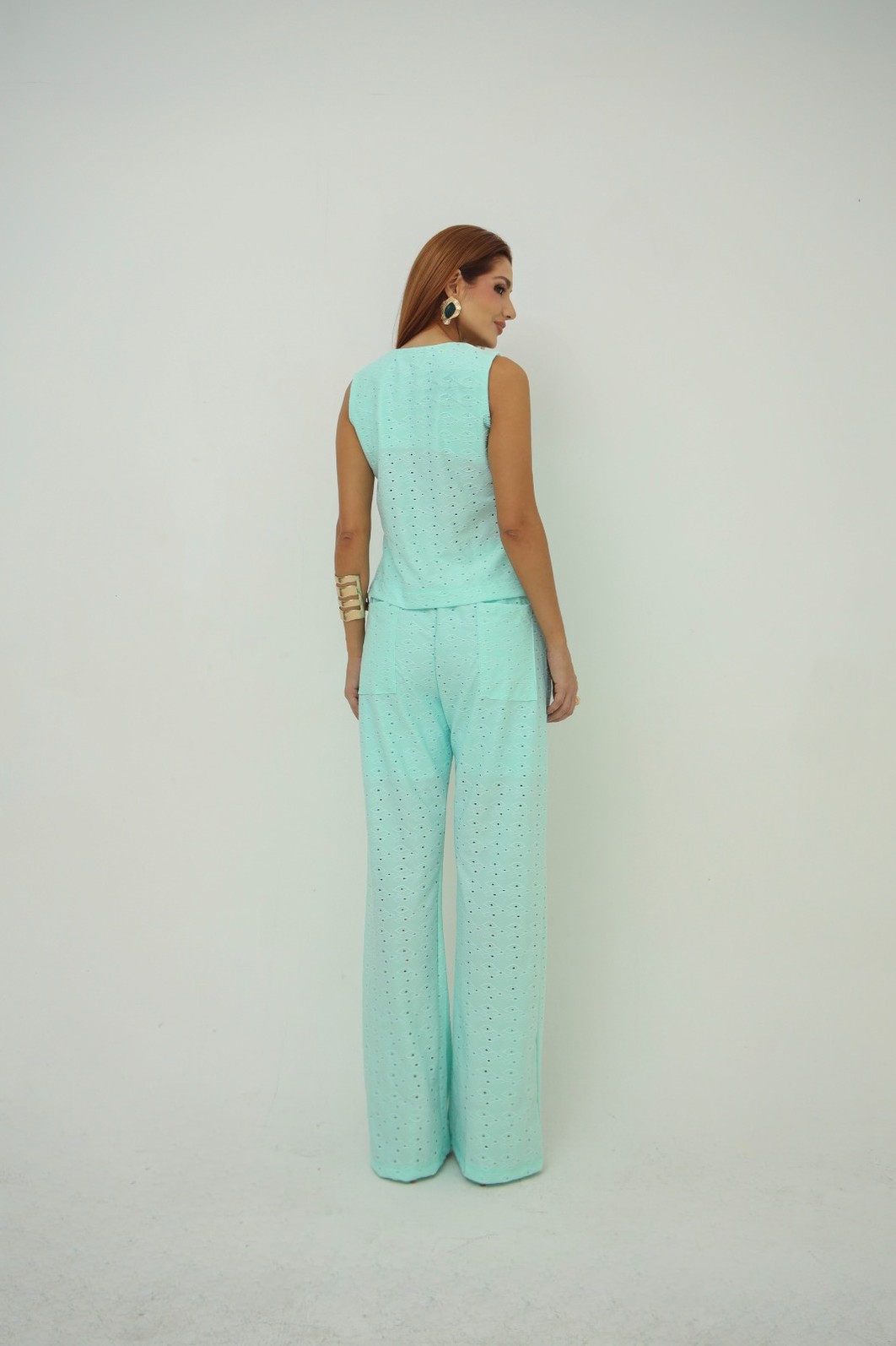 Conjunto em Malha Lasie Kate Verde Menta Conjunto em Malha Lasie Kate Verde Menta