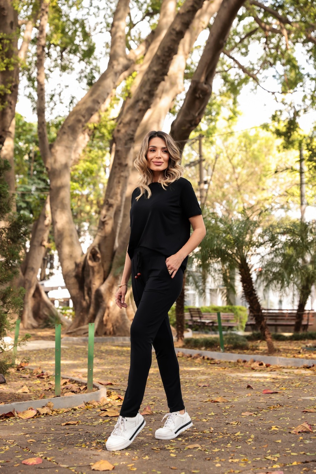 Conjunto Erika Confort Preto