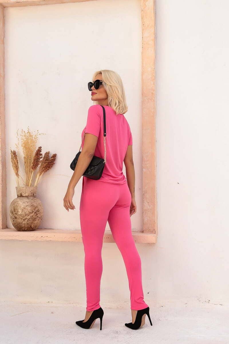 Conjunto Erika Confort Rosa Chiclete