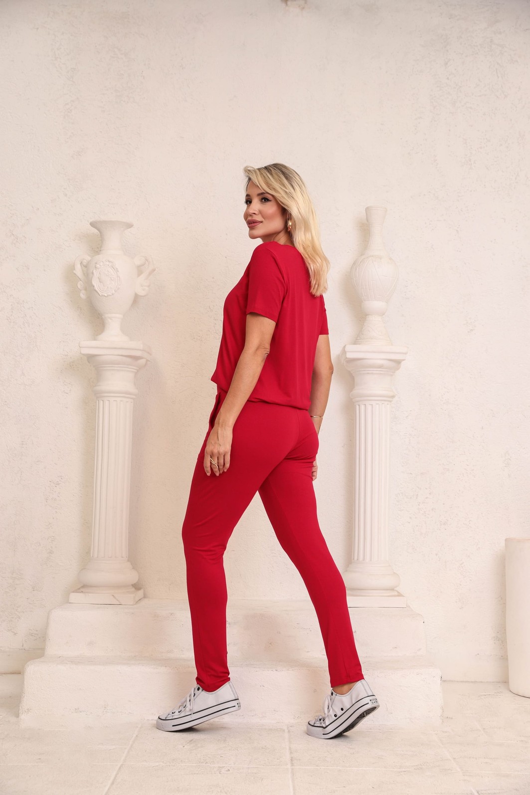 Conjunto Erika Confort Vermelho