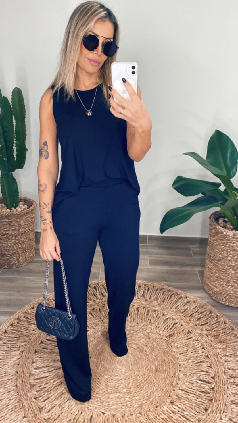 Conjunto Valentina 2.0 Reformulado Preto Verão