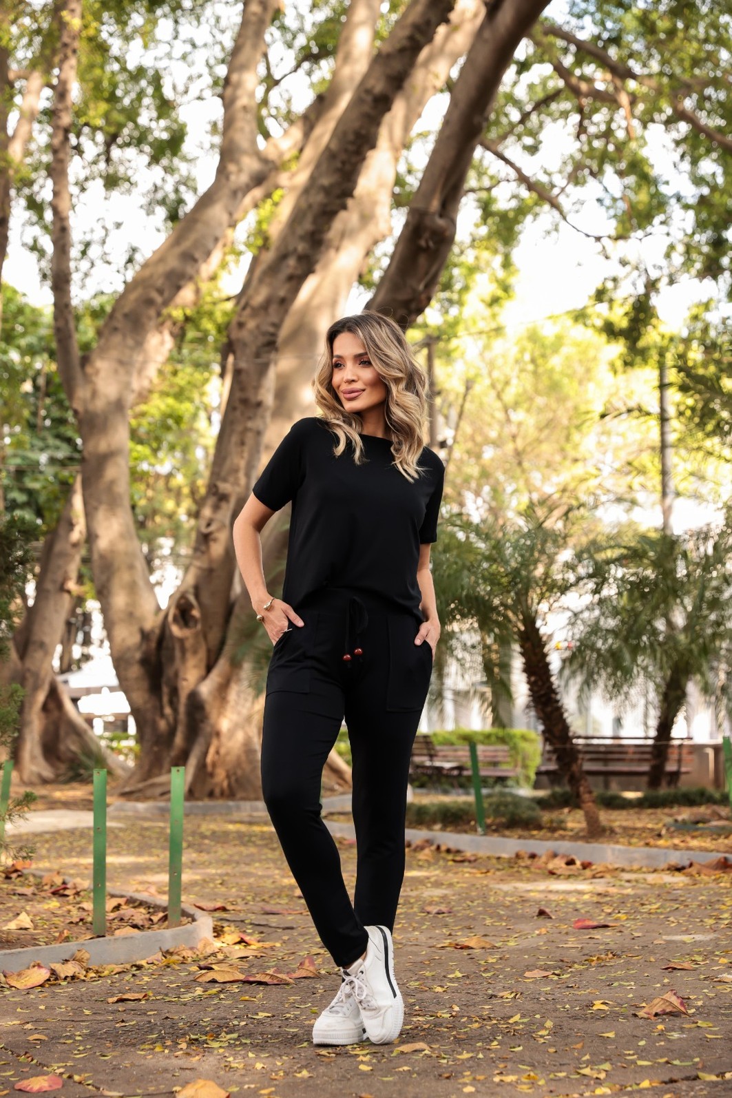 Conjunto Erika Confort Preto