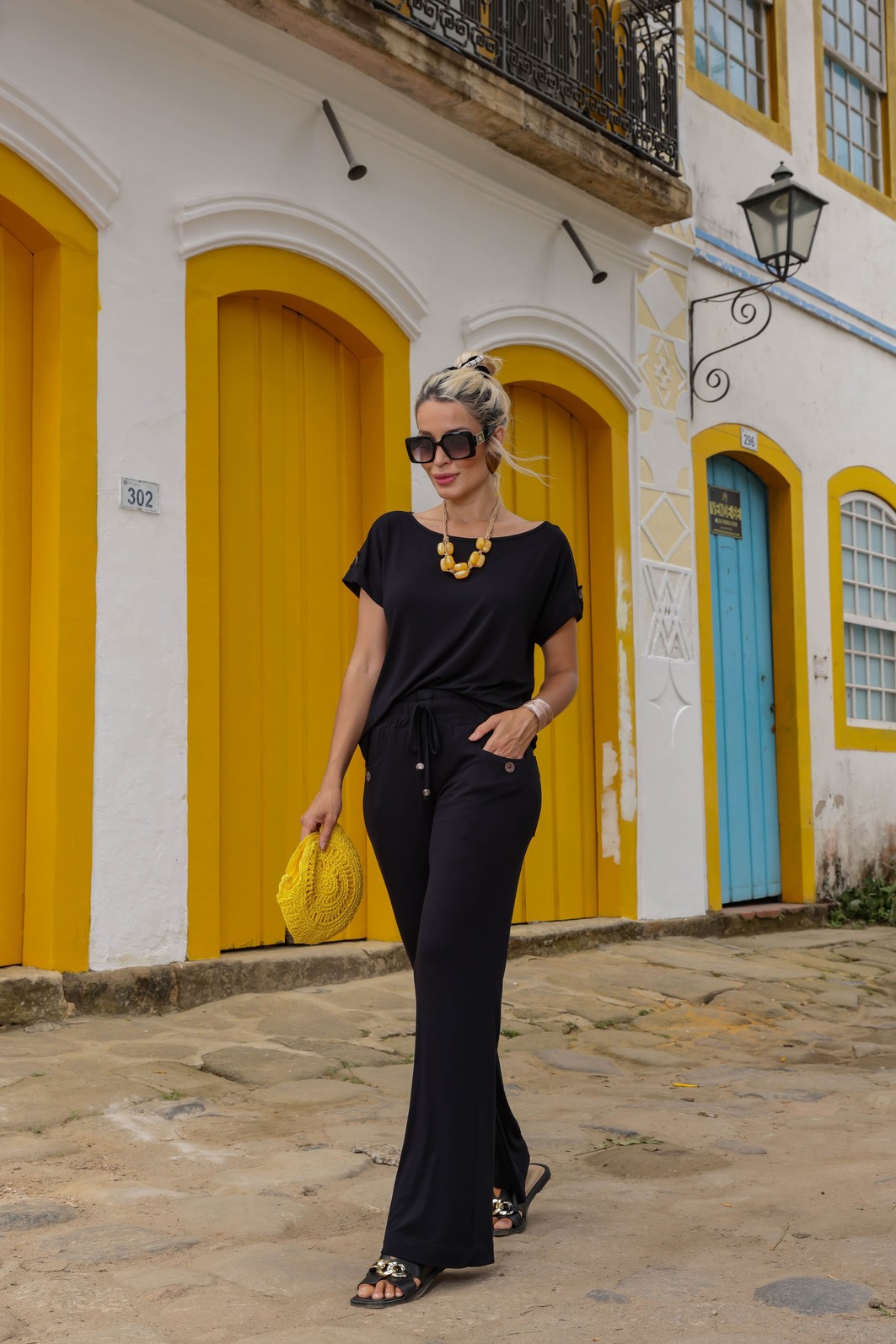 Conjunto Teodora Verão Preto