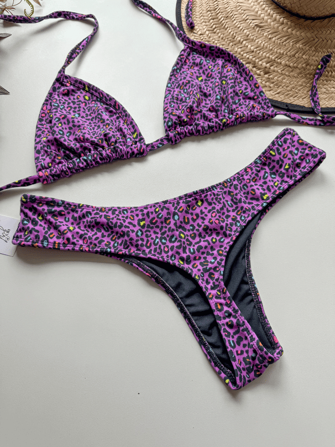 Biquíni Plus Size Asa Delta Fio Estampado Biquíni Plus Size Asa Delta Fio Estampado