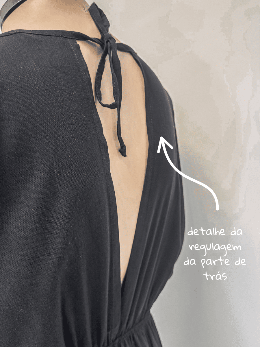 Macaquinho Angel Preto Macaquinho Angel Preto