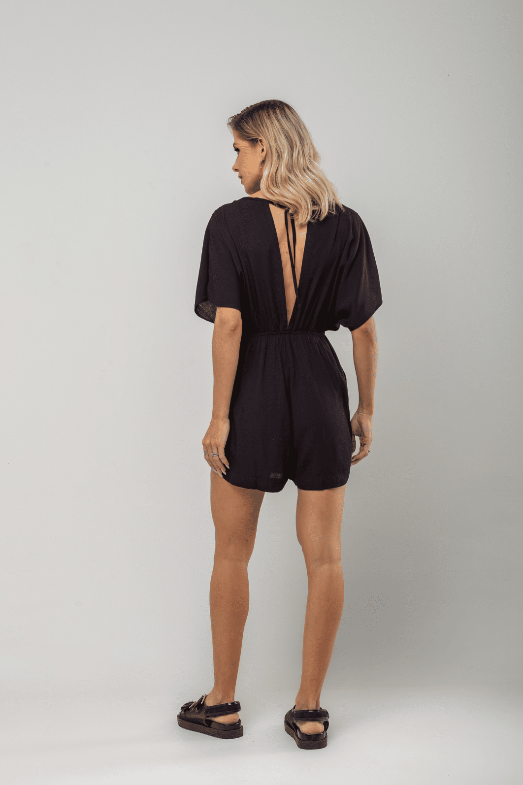 Macaquinho Angel Preto Macaquinho Angel Preto