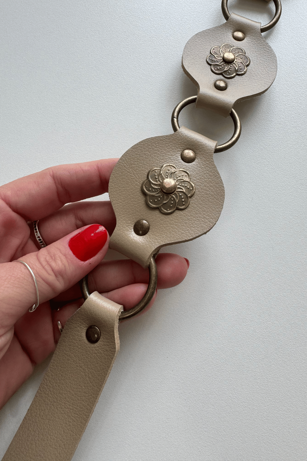 Cinto boho areia Cinto boho areia