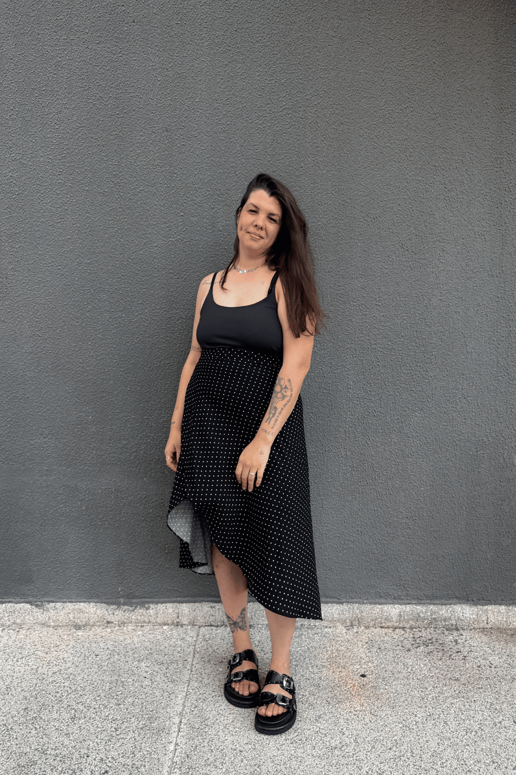 Saia envelope poá Saia envelope poá