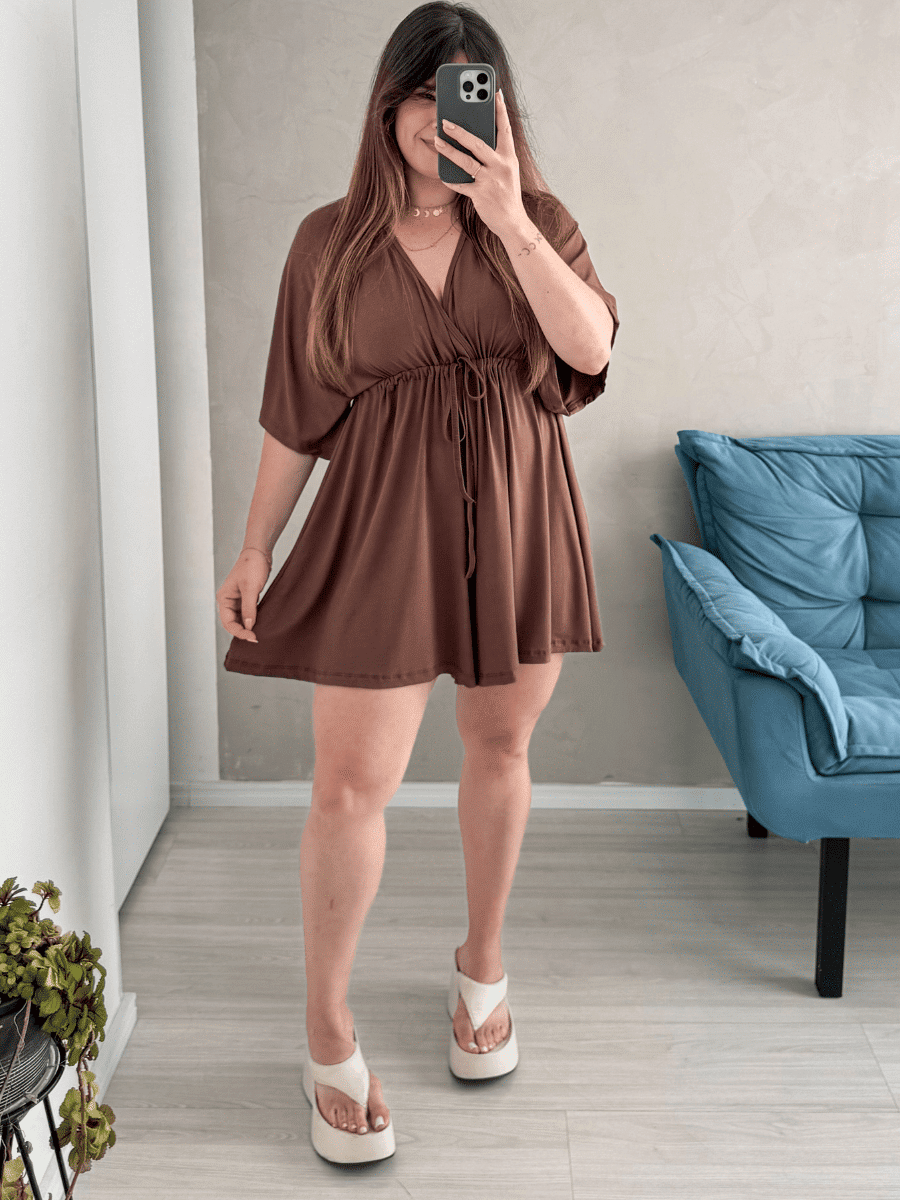 Macaquinho Maya Mocha Mousse