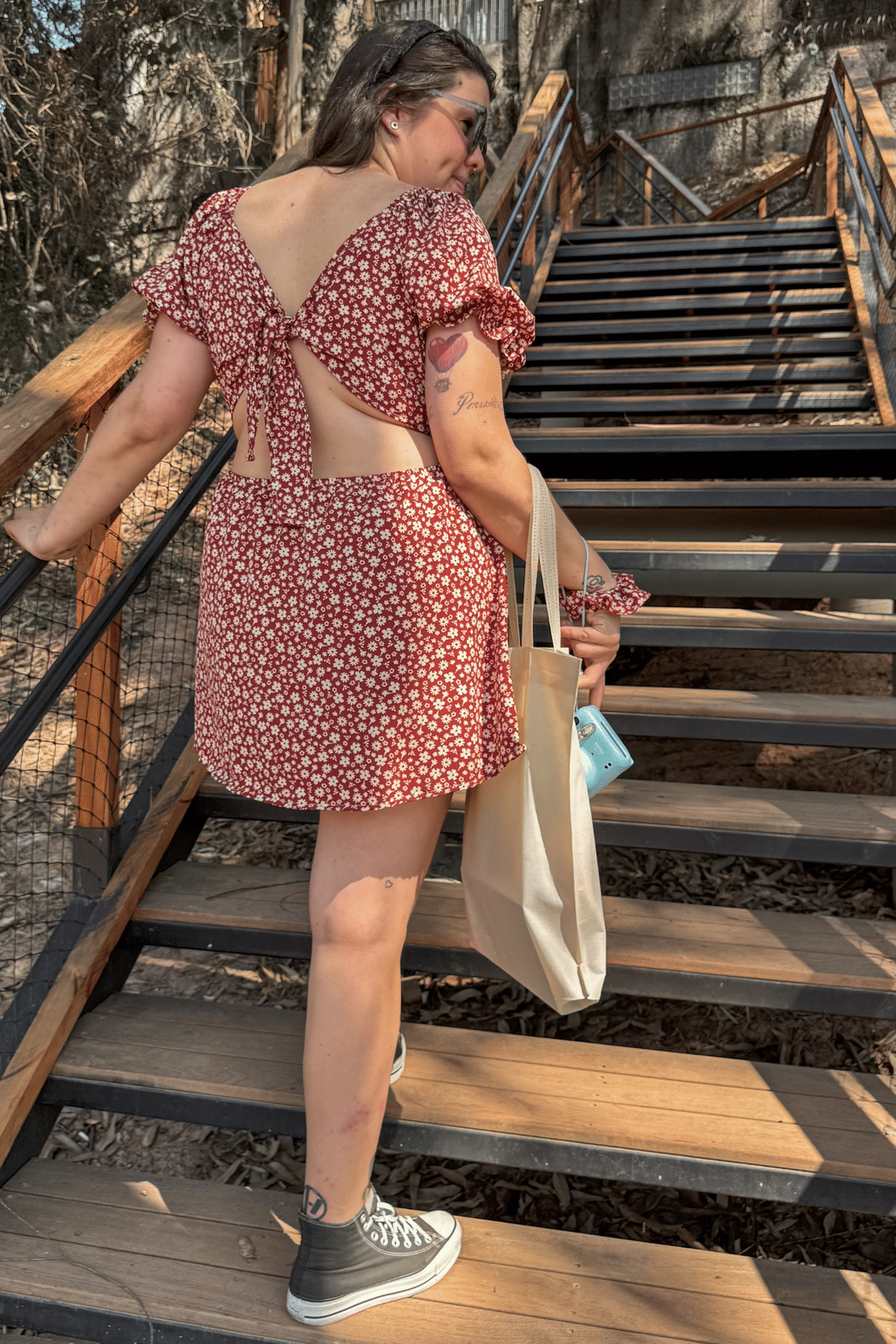 Macaquinho dress estampa floral Macaquinho dress estampa floral