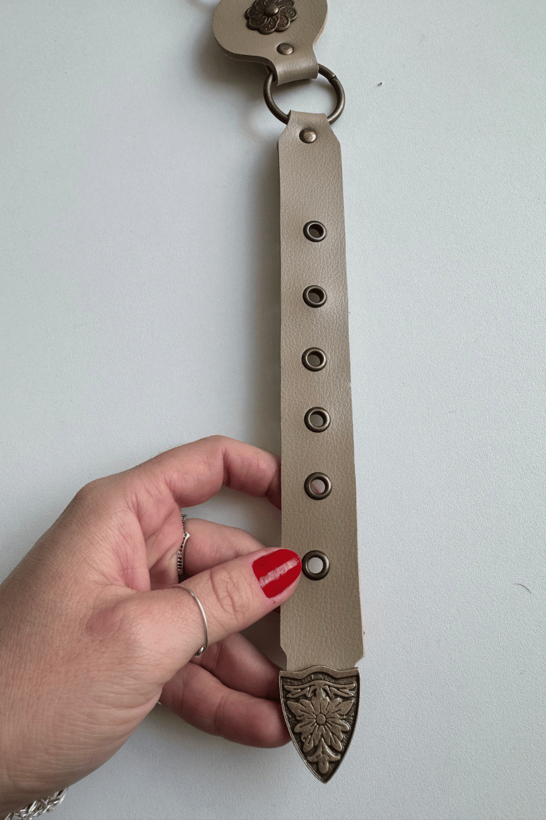 Cinto boho areia Cinto boho areia