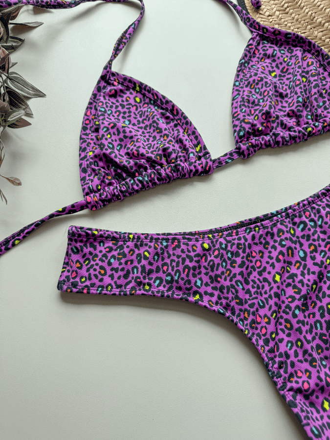 Biquíni Plus Size Asa Delta Fio Estampado Biquíni Plus Size Asa Delta Fio Estampado