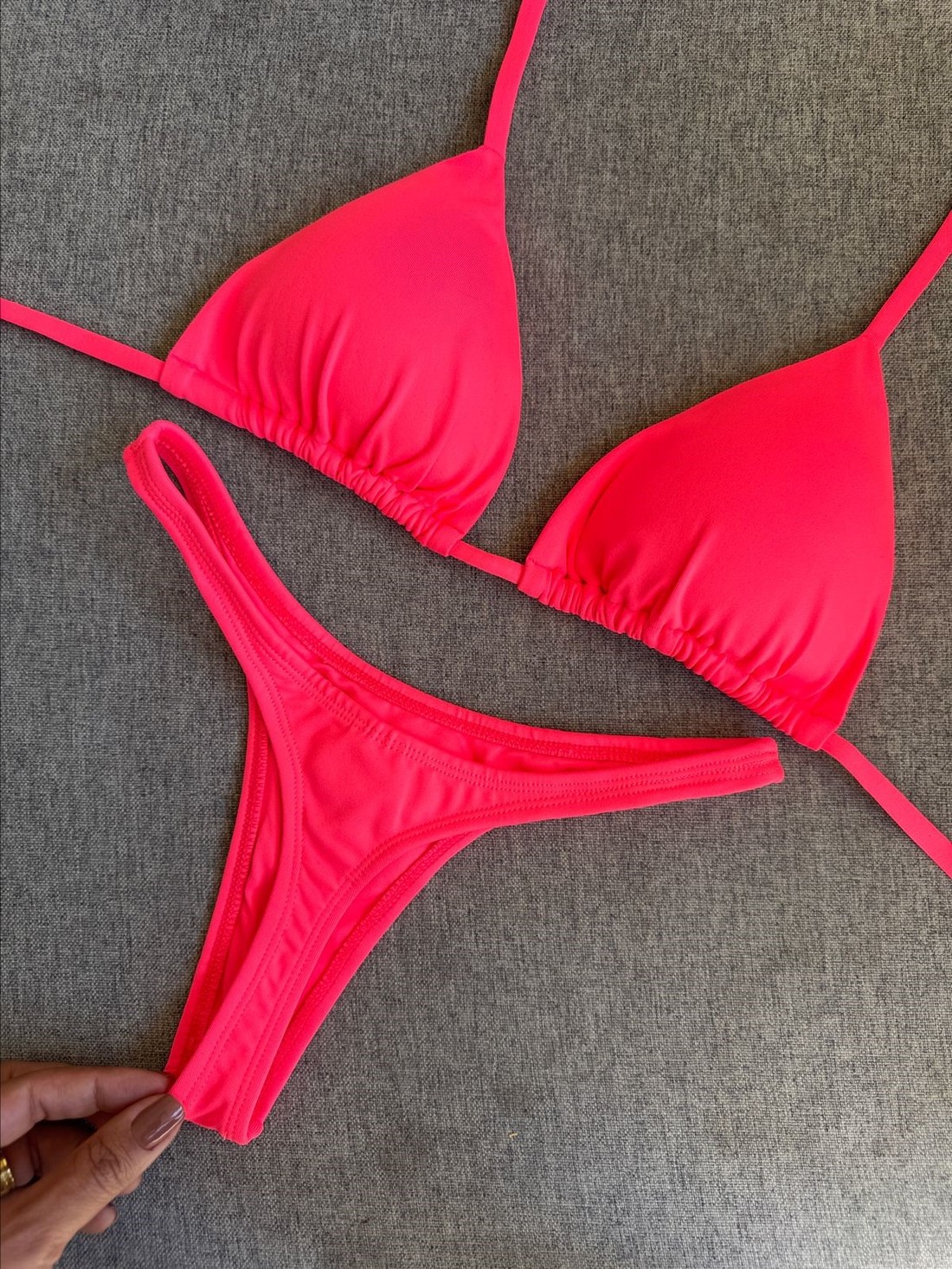 Fita com Asa Delta - Rosa Fluor Fita com Asa Delta - Rosa Fluor