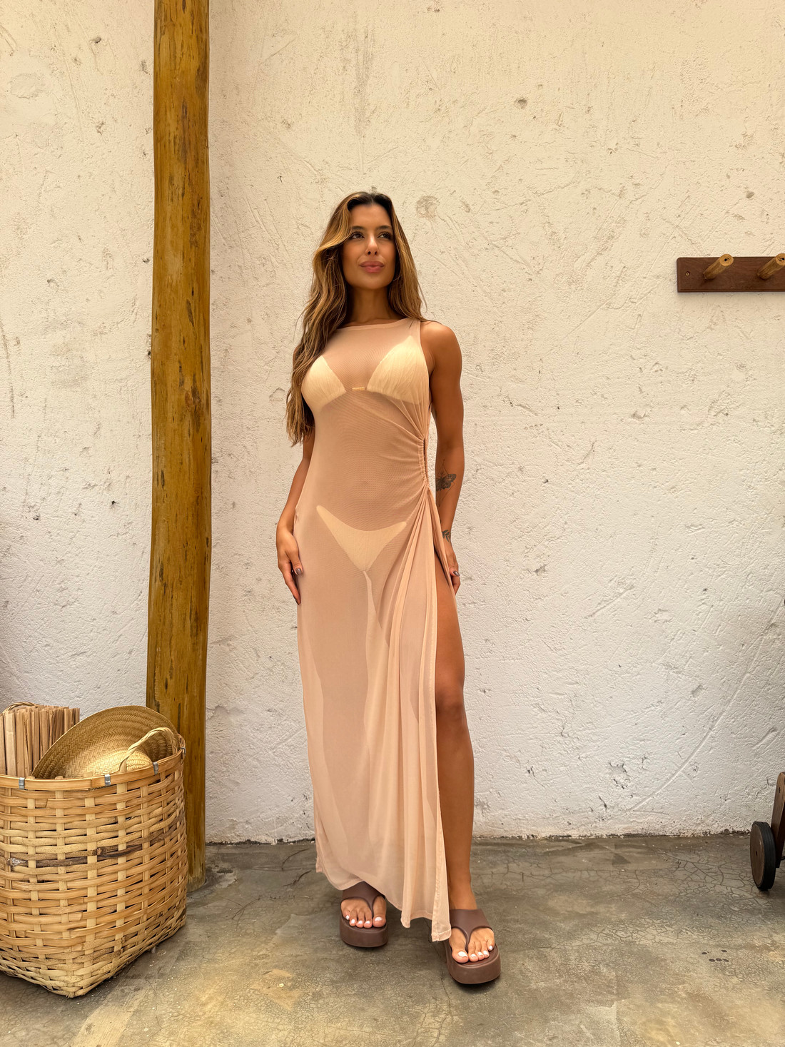 Saída Longa - Bege Saída Longa - Bege