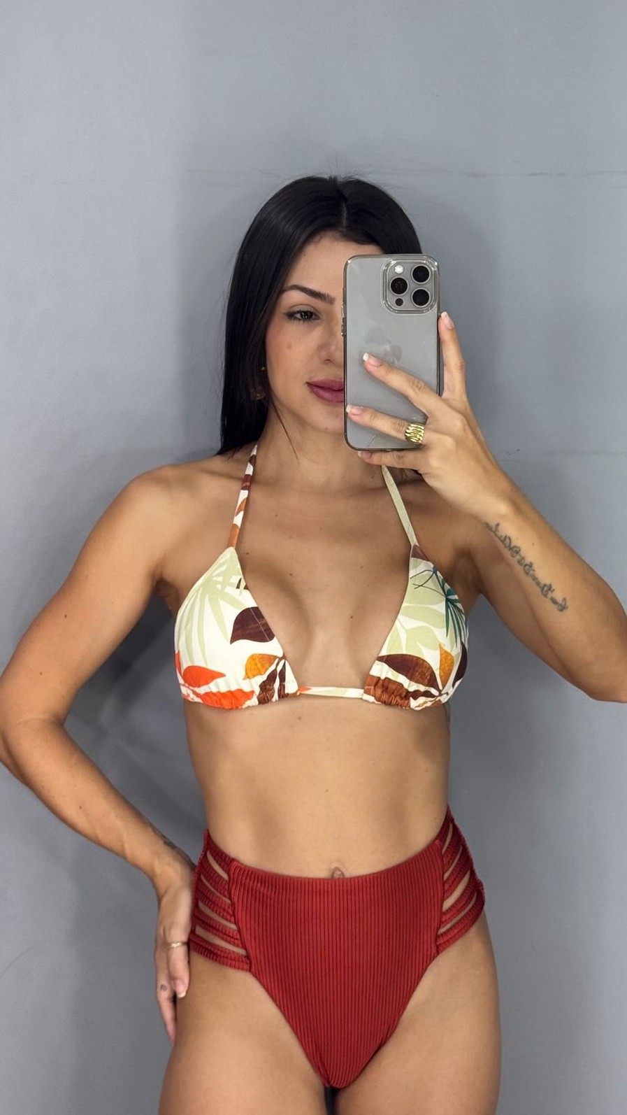 Cortininha com Hot Pants Vazada