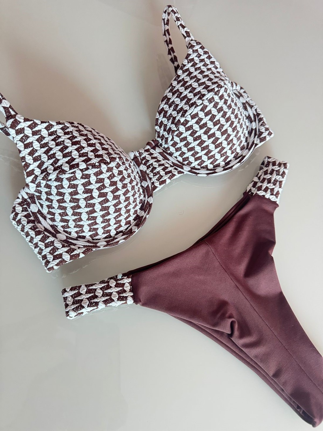 Conjunto Malte Texturizado com Calcinha Lolita Conjunto Malte Texturizado com Calcinha Lolita