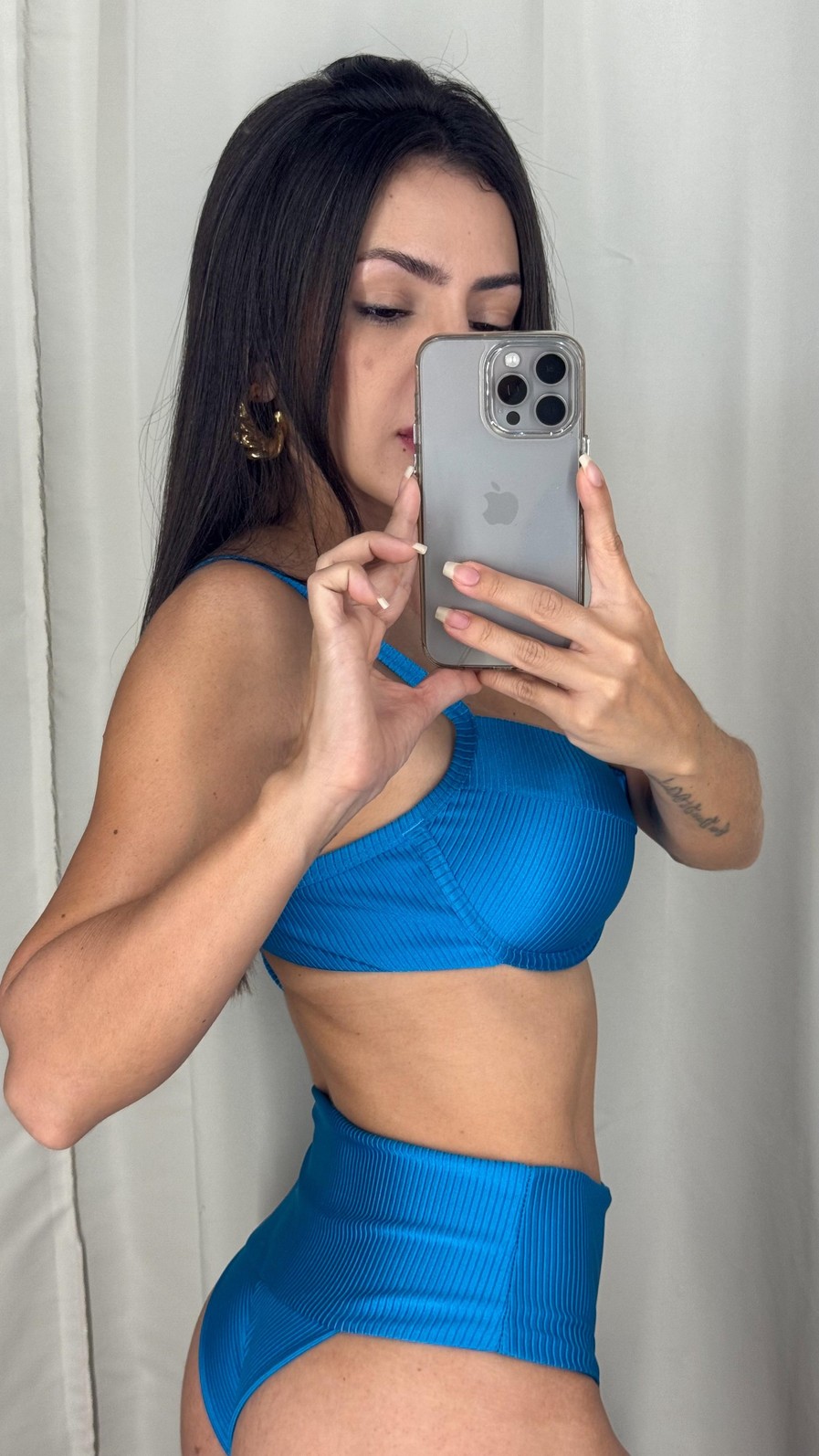 Conjunto Luiza com calcinha Hot Pants (Atol)