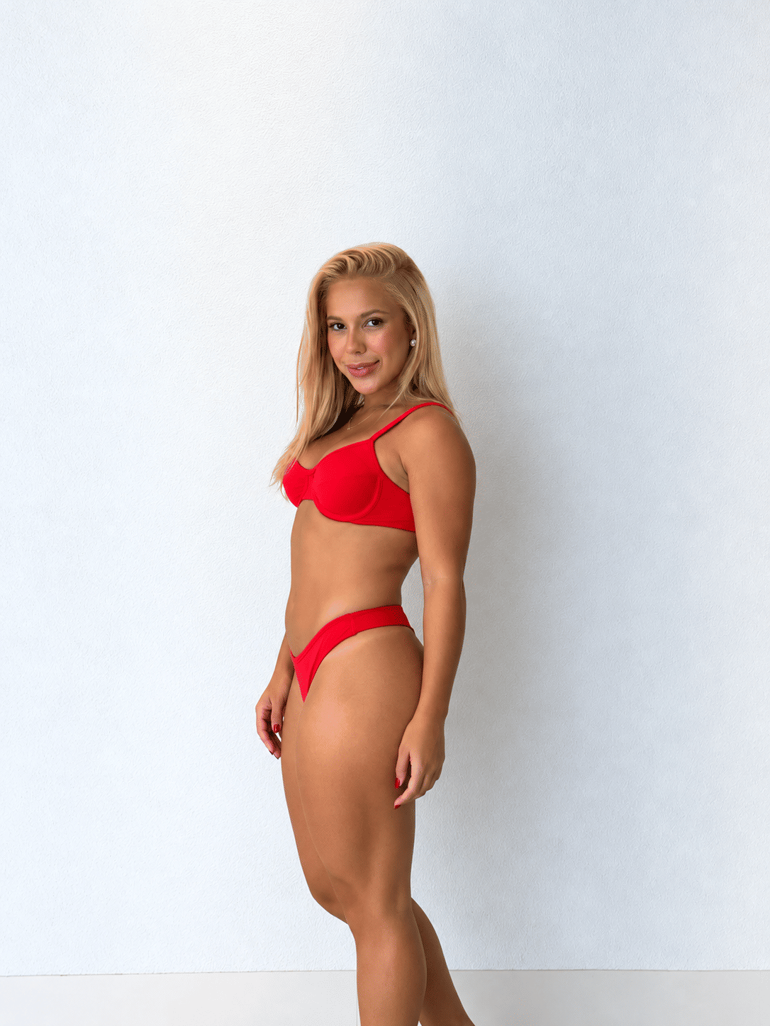 Conjunto Zara Vermelho Chic Red Conjunto Zara Vermelho Chic Red