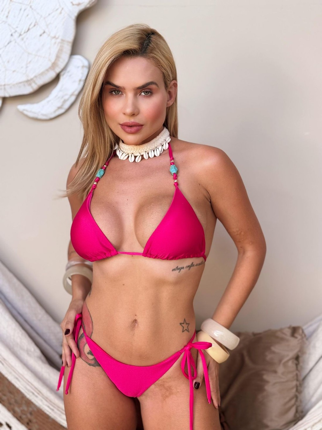 Conjunto Oliva - Rosa Pink Conjunto Oliva - Rosa Pink